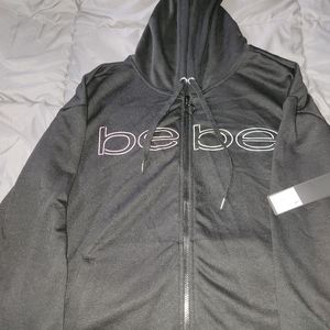 BEBE full zip sort hoodie